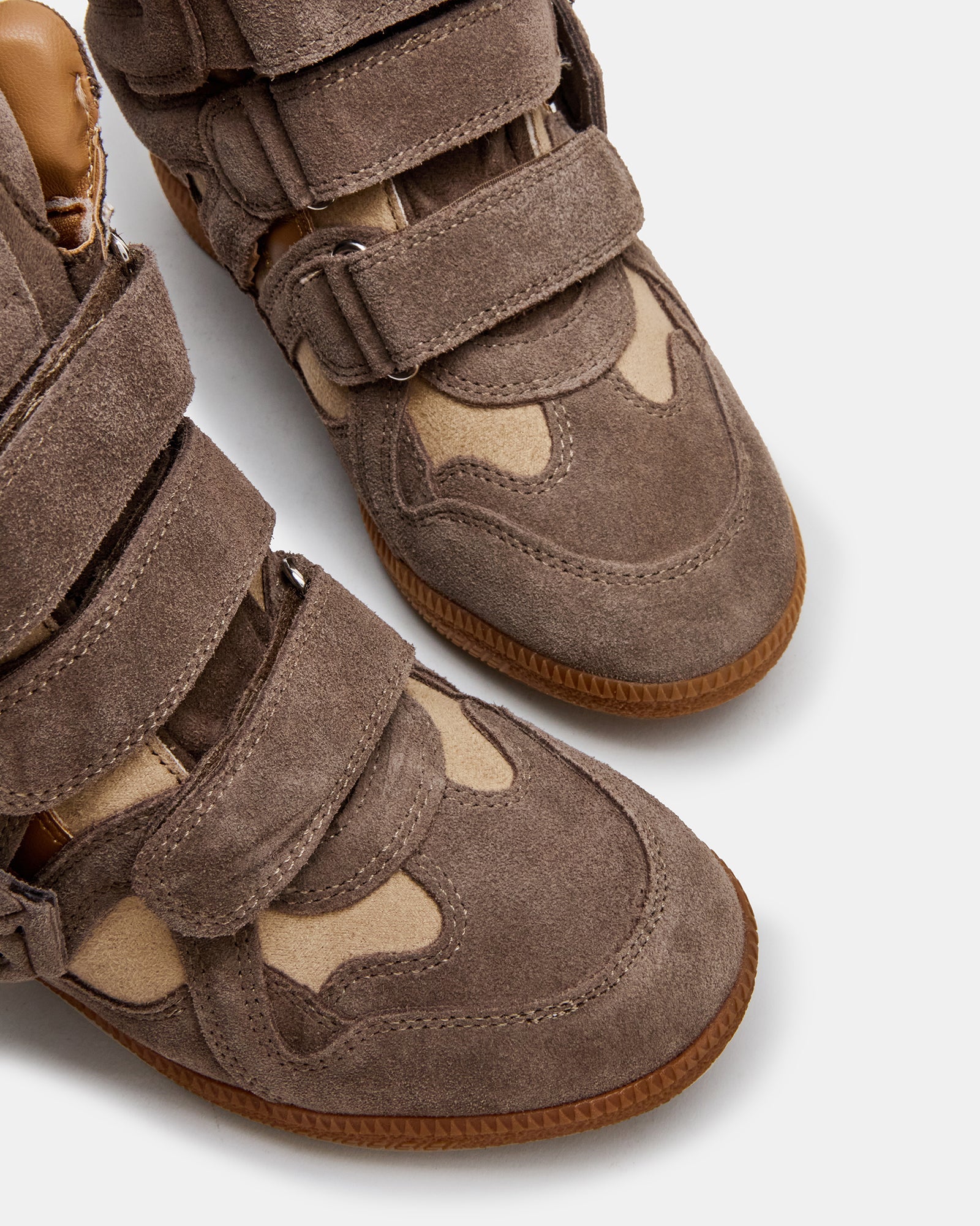 Mavis Taupe Suede