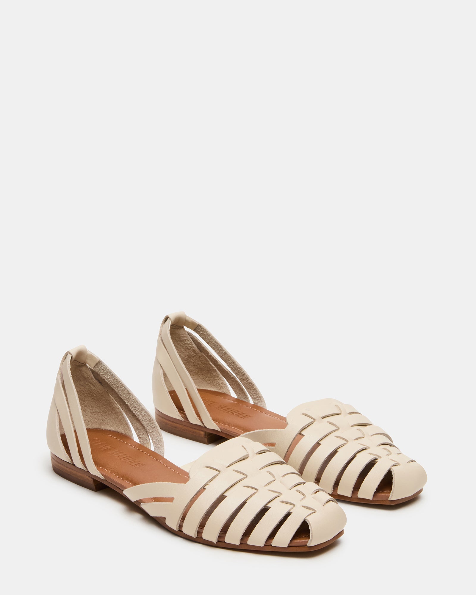 Medlin White Leather