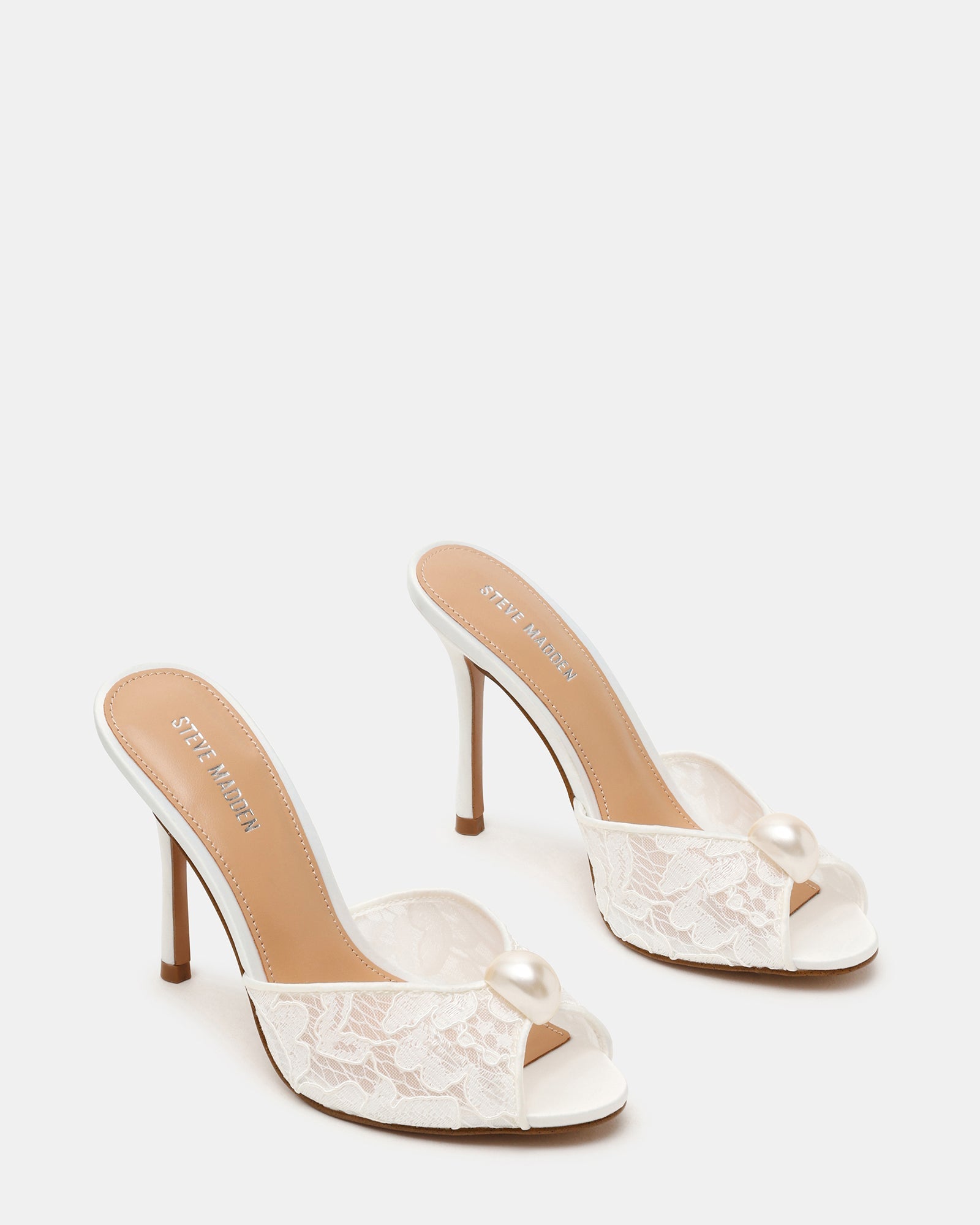 Priya Pearl White Lace