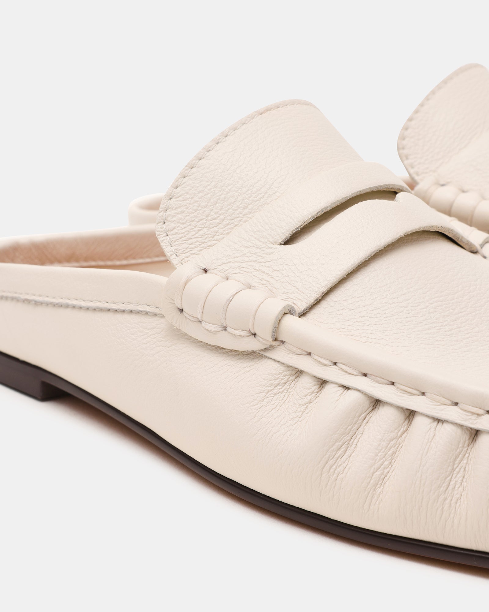 Rafe White Leather