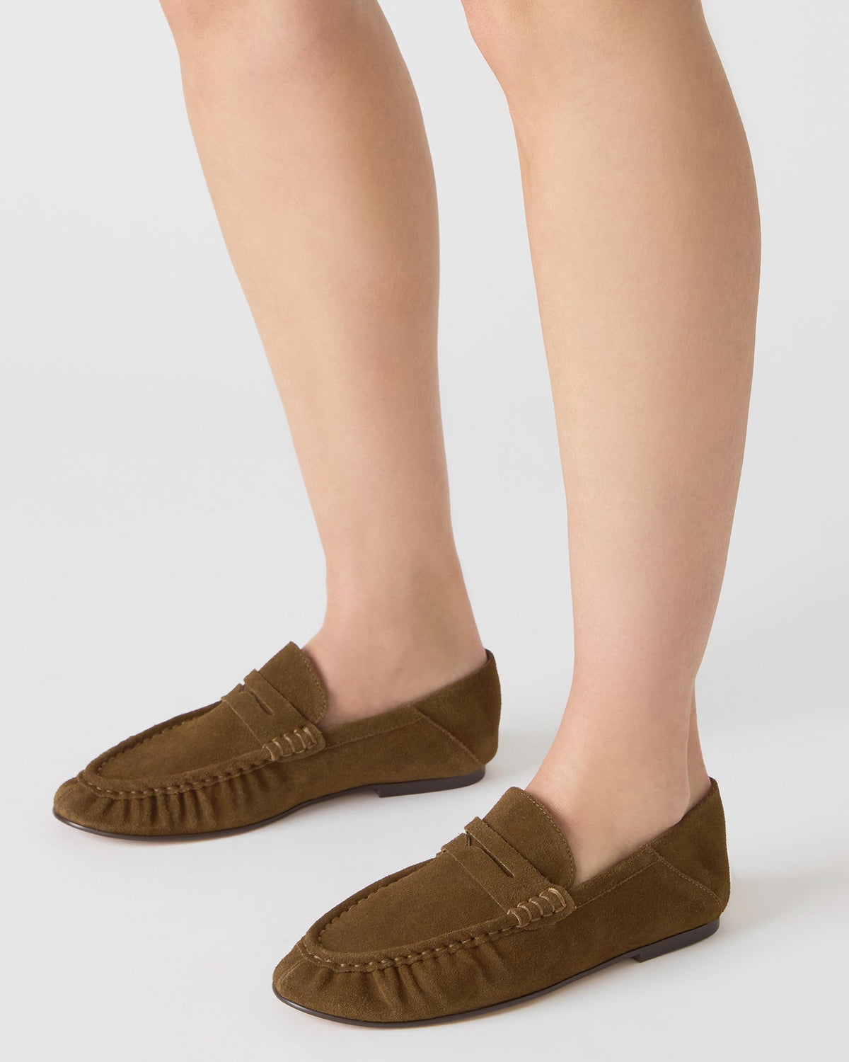Roger Taupe Suede