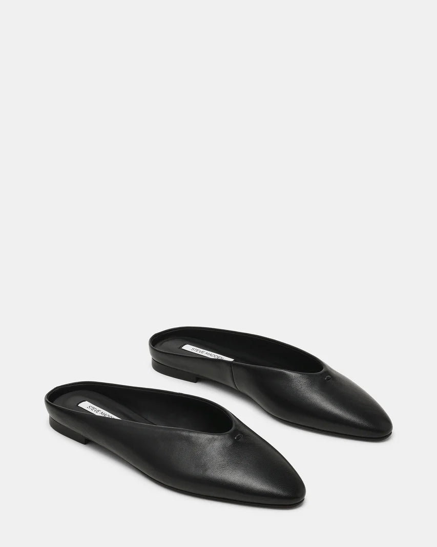 Sherman Black Leather