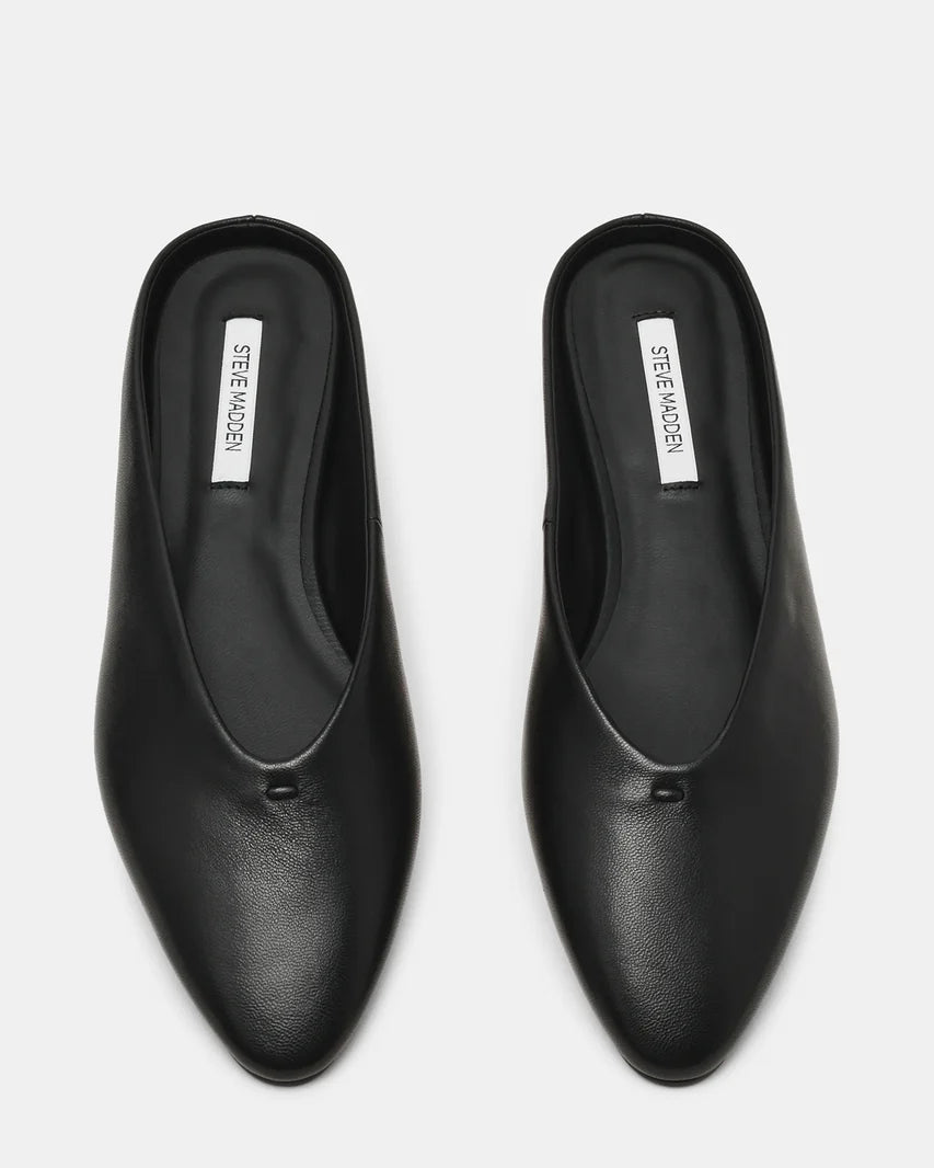 Sherman Black Leather