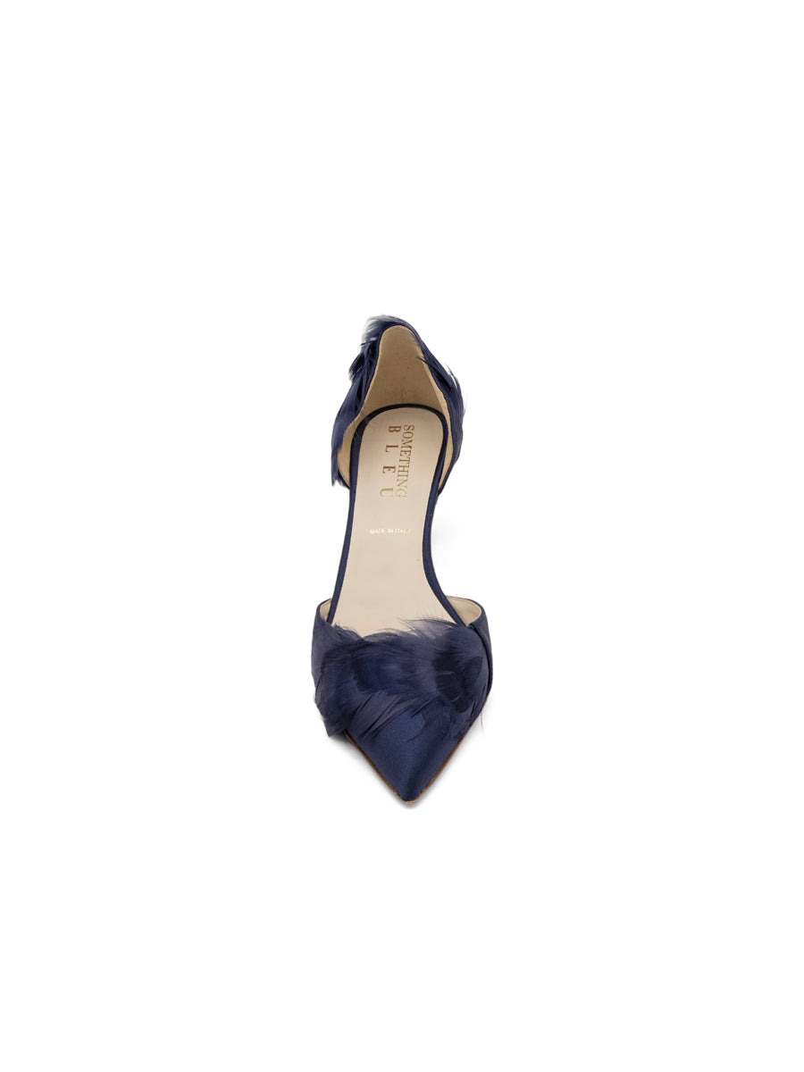 Sofia d'Orsay Feather Heel