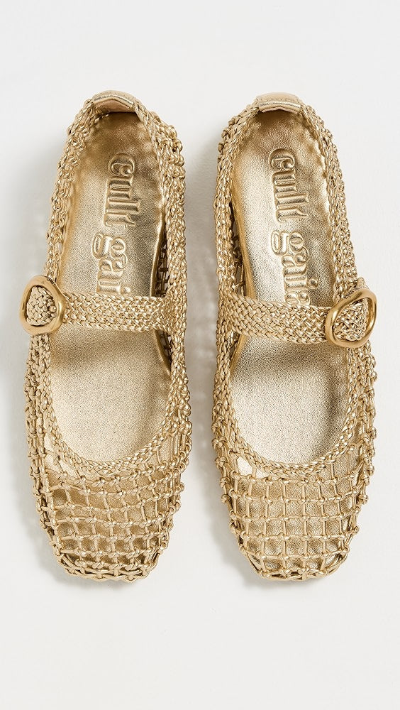 Brass Gina Flats