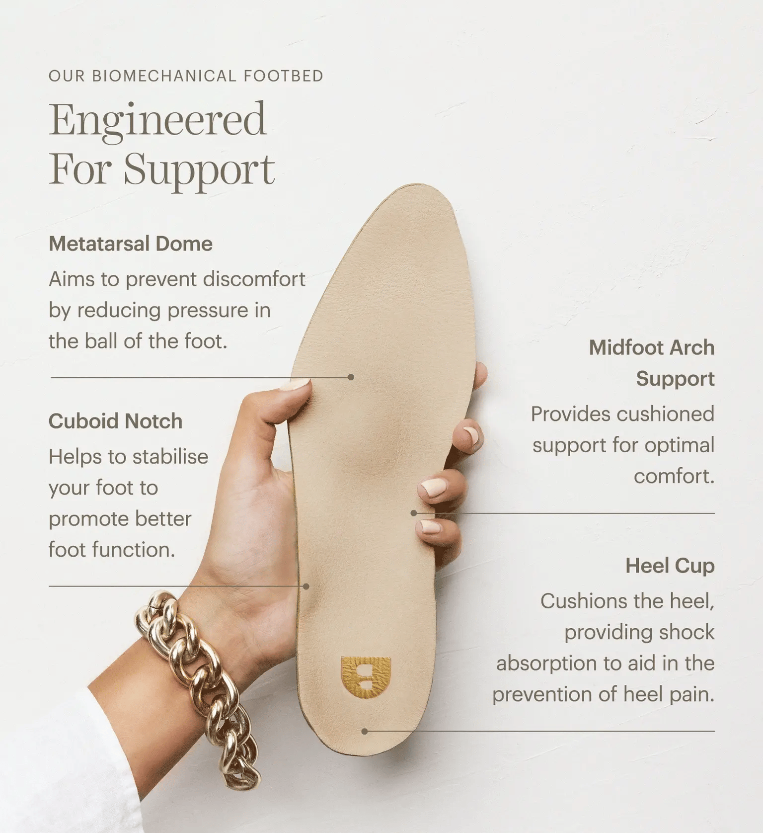 Cygent Gold Leather Chunky Sandals